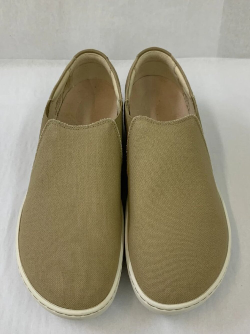 Birkenstock Barrie Sand Textile Narrow Shoe
